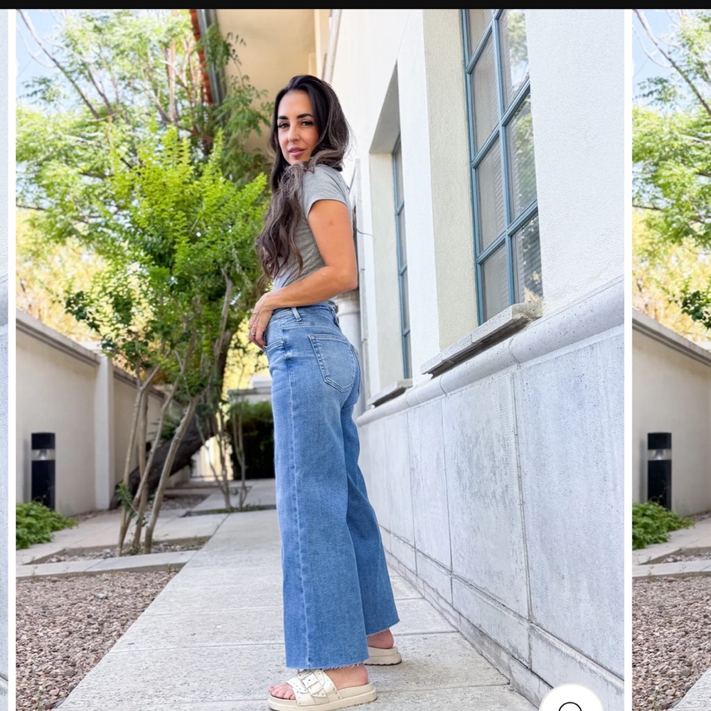 The Layla slit front midrise crop jeans by Risen - Picture 3 of 8
